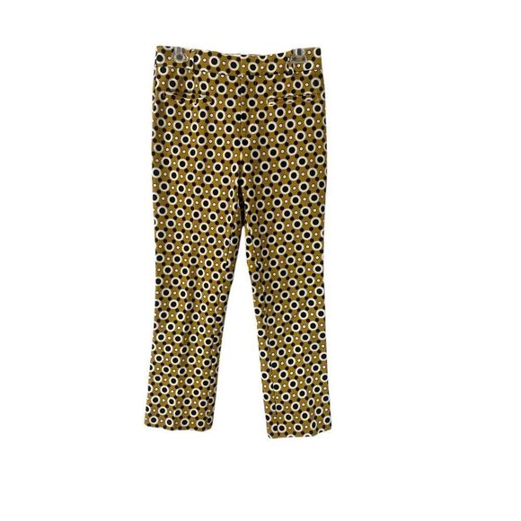 Anthropologie essential collection circle print pant sz 6 NWT